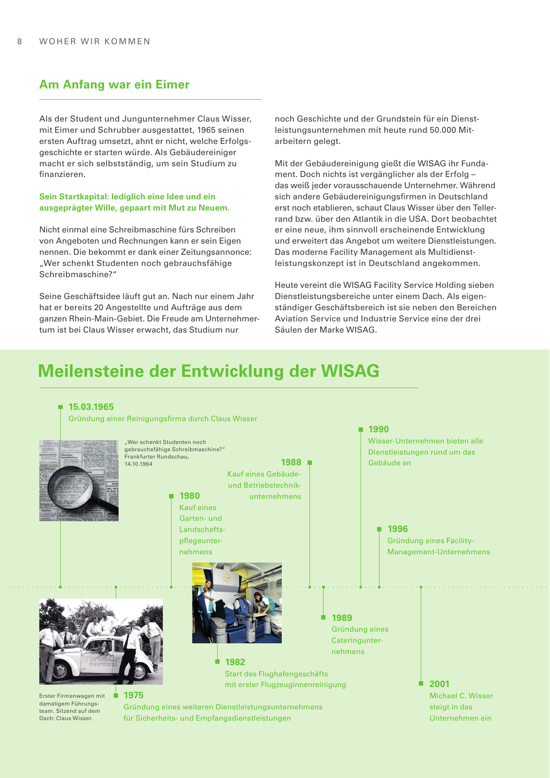 Vorschau WISAG Umweltbericht Seite 8