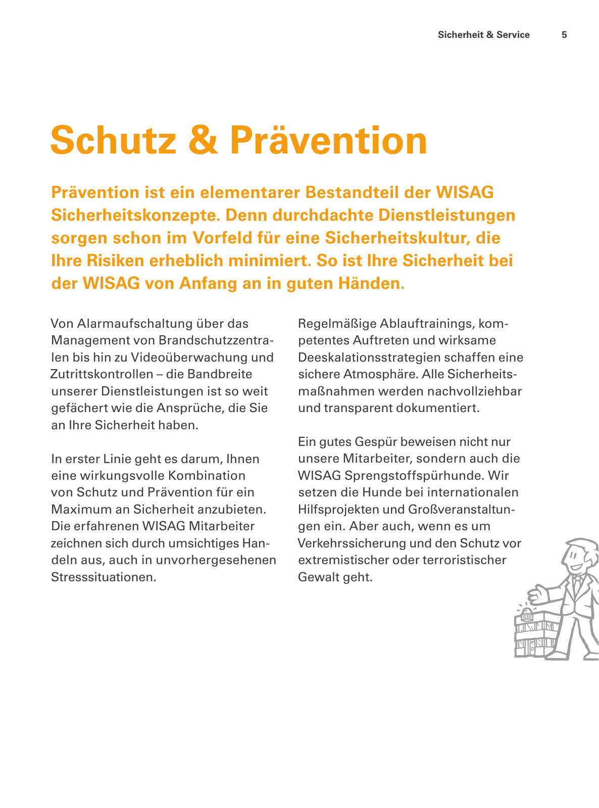 Vorschau WISAG Sicherheit & Service Seite 5